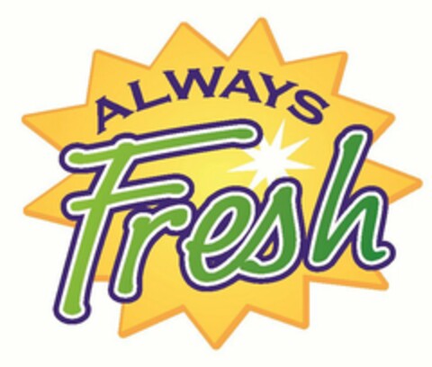 ALWAYS FRESH Logo (USPTO, 03.09.2010)