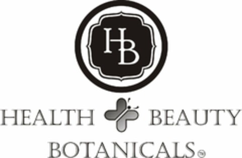 HB HEALTH BEAUTY BOTANICALS Logo (USPTO, 22.12.2010)