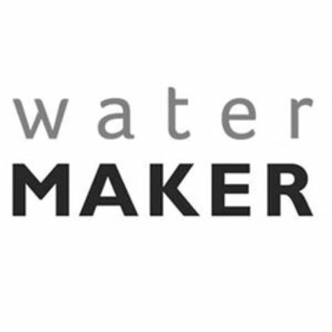 WATERMAKER Logo (USPTO, 01/25/2011)