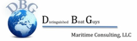 DBG DISTINGUISHED BOAT GUYS MARITIME CONSULTING, LLC Logo (USPTO, 01.03.2011)