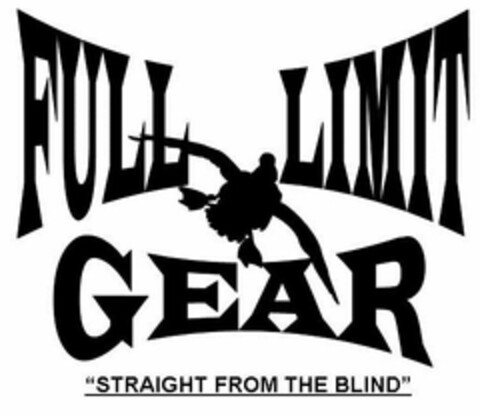 FULL LIMIT GEAR "STRAIGHT FROM THE BLIND" Logo (USPTO, 04/18/2011)