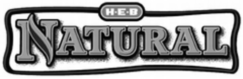 H-E-B NATURAL Logo (USPTO, 08/24/2011)