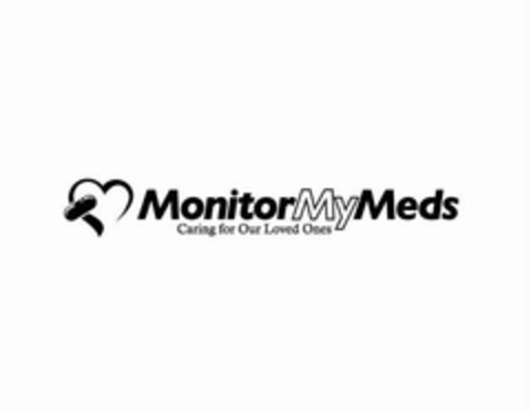 MONITORMYMEDS CARING FOR OUR LOVED ONES Logo (USPTO, 03.11.2011)