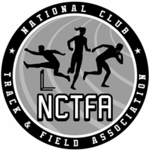 NATIONAL CLUB TRACK & FIELD ASSOCIATION NCTFA Logo (USPTO, 07.11.2011)