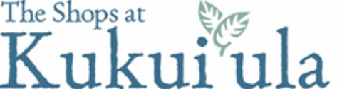 THE SHOPS AT KUKUI ULA Logo (USPTO, 13.12.2011)