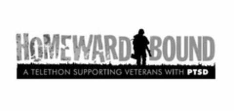 HOMEWARD BOUND A TELETHON SUPPORTING VETERANS WITH PTSD Logo (USPTO, 10/22/2012)