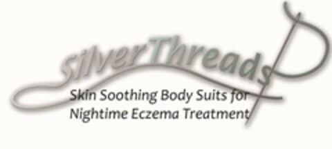 SILVERTHREADS SKIN SOOTHING BODY SUITS FOR NIGHTTIME ECZEMA TREATMENT Logo (USPTO, 08.10.2013)