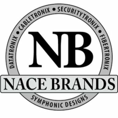 NB NACE BRANDS CABLETRONIX SECURITYTRONIX DATATRONIX FIBERTRONIX SYMPHONIC DESIGNS Logo (USPTO, 14.07.2014)