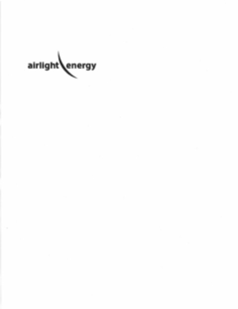 AIRLIGHT ENERGY Logo (USPTO, 01.10.2014)