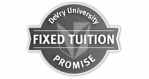 DEVRY UNIVERSITY FIXED TUITION PROMISE Logo (USPTO, 16.01.2015)