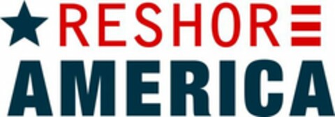 RESHORE AMERICA Logo (USPTO, 31.01.2015)