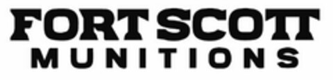 FORT SCOTT MUNITIONS Logo (USPTO, 07/06/2015)