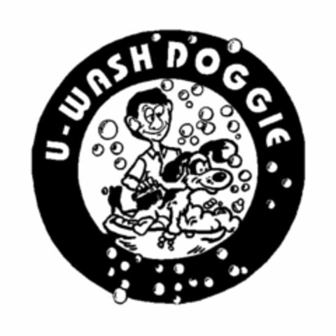 U-WASH DOGGIE Logo (USPTO, 31.07.2015)