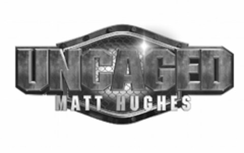 UNCAGED MATT HUGHES Logo (USPTO, 01.08.2015)