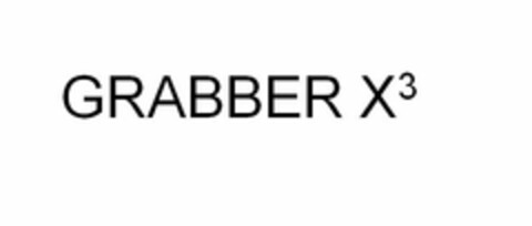 GRABBER X3 Logo (USPTO, 15.09.2015)