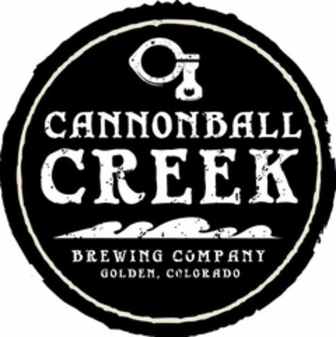 CANNONBALL CREEK BREWING COMPANY GOLDEN, COLORADO Logo (USPTO, 11/04/2015)