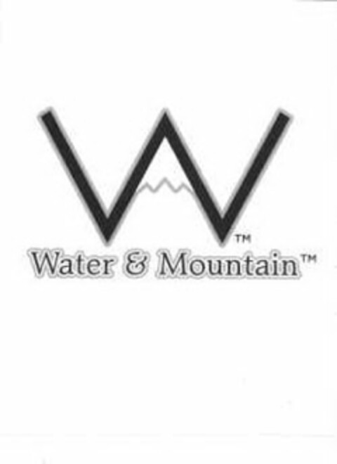 W WATER & MOUNTAIN Logo (USPTO, 19.02.2016)