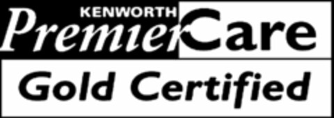 KENWORTH PREMIERCARE GOLD CERTIFIED Logo (USPTO, 04/21/2016)