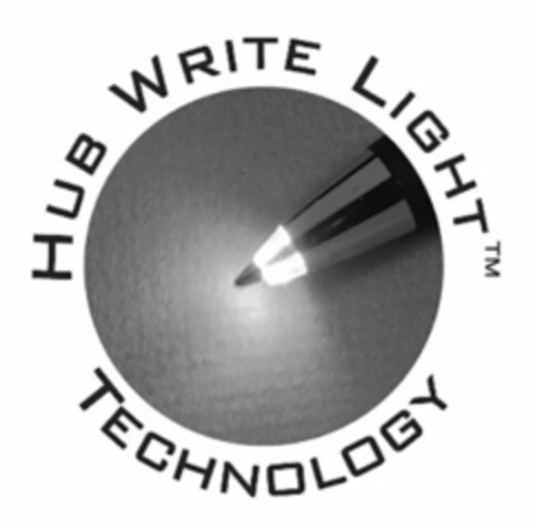 HUB WRITE LIGHT TECHNOLOGY Logo (USPTO, 28.04.2016)