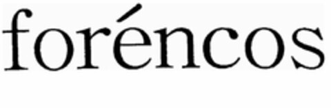 FORENCOS Logo (USPTO, 08/28/2016)