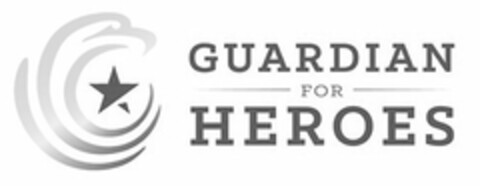 GUARDIAN FOR HEROES Logo (USPTO, 09/01/2016)