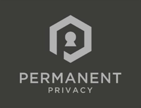P PERMANENT PRIVACY Logo (USPTO, 26.10.2016)