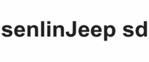 SENLINJEEP SD Logo (USPTO, 07.12.2016)