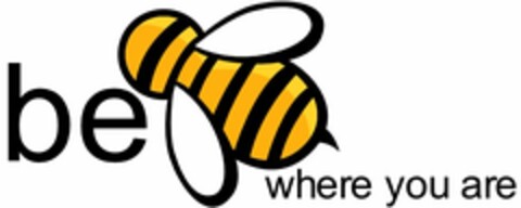 BE WHERE YOU ARE Logo (USPTO, 02/15/2017)