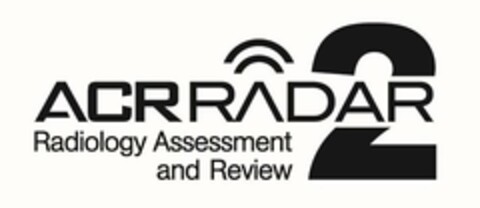 ACR RADAR 2 RADIOLOGY ASSESSMENT AND REVIEW Logo (USPTO, 27.02.2017)