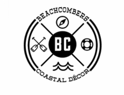 BEACHCOMBERS BC COASTAL DÉCOR Logo (USPTO, 04/28/2017)