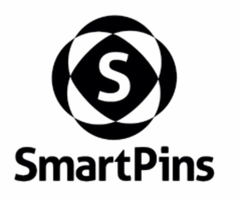 S SMARTPINS Logo (USPTO, 19.06.2017)