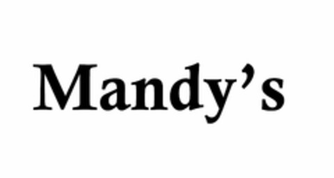 MANDY'S Logo (USPTO, 21.12.2017)