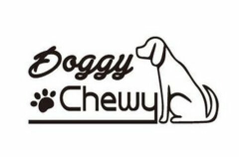 DOGGY CHEWY Logo (USPTO, 25.01.2018)
