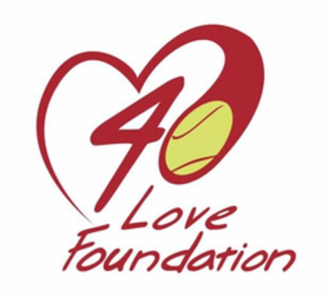 40 LOVE FOUNDATION Logo (USPTO, 08.05.2018)