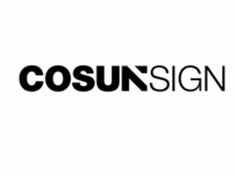 COSUNSIGN Logo (USPTO, 13.05.2018)