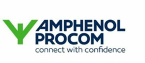 AMPHENOL PROCOM CONNECT WITH CONFIDENCE Logo (USPTO, 14.05.2018)