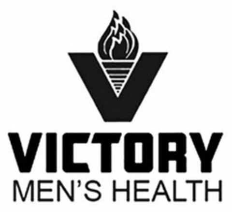 V VICTORY MEN'S HEALTH Logo (USPTO, 04.06.2018)