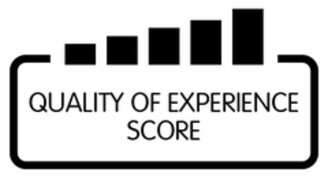 QUALITY OF EXPERIENCE SCORE Logo (USPTO, 25.06.2018)