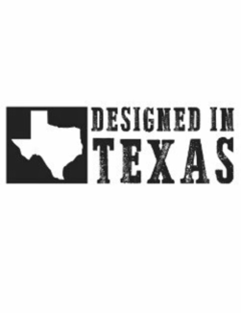 DESIGNED IN TEXAS Logo (USPTO, 20.08.2018)