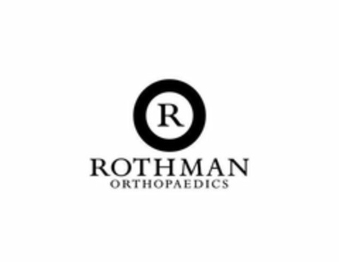 R ROTHMAN ORTHOPAEDICS Logo (USPTO, 16.10.2018)