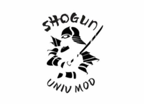 SHOGUN UNIV MOD Logo (USPTO, 05.12.2018)