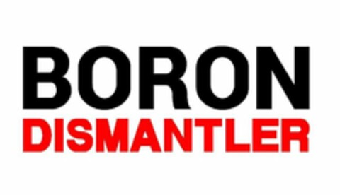 BORON DISMANTLER Logo (USPTO, 20.12.2018)