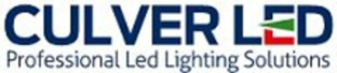 CULVER LED PROFESSIONAL LED LIGHTING SOLUTIONS Logo (USPTO, 13.02.2019)