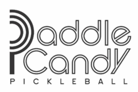 PADDLE CANDY PICKLEBALL Logo (USPTO, 24.05.2019)