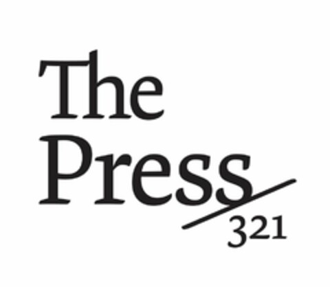 THE PRESS/321 Logo (USPTO, 30.07.2019)