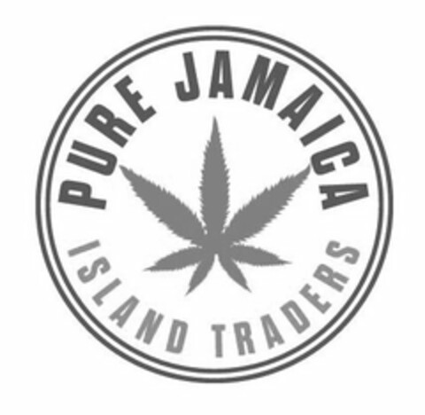 PURE JAMAICA ISLAND TRADERS Logo (USPTO, 08/13/2019)