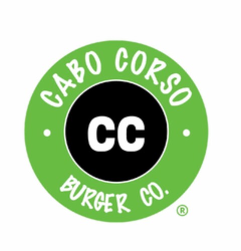 CABO CORSO BURGER CO. CC Logo (USPTO, 27.08.2019)