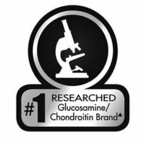 #1 RESEARCHED GLUCOSAMINE/CHONDROITIN BRAND Logo (USPTO, 04.05.2020)
