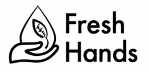 HSM FRESH HANDS Logo (USPTO, 26.05.2020)