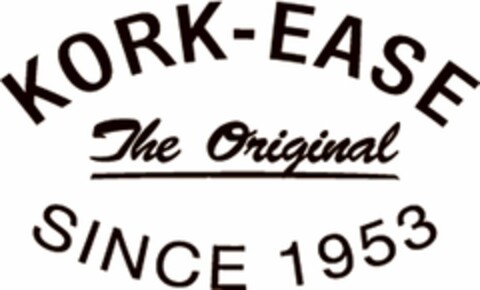 KORK-EASE THE ORIGINAL SINCE 1953 Logo (USPTO, 06.05.2009)